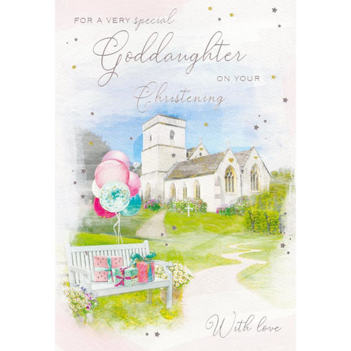 Picture of SPECIAL GODDAUGHTER ON YOUR CHRISTENING DAY CARD